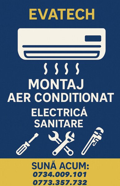 EvaTech Solution, montaj, reparatii instalatii electrice si sanitare